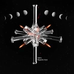 Gan 11 M Pro 3x3 - FROSTED STICKERLESS -Spellen-Voor-Volwassenen Winkel 411x840