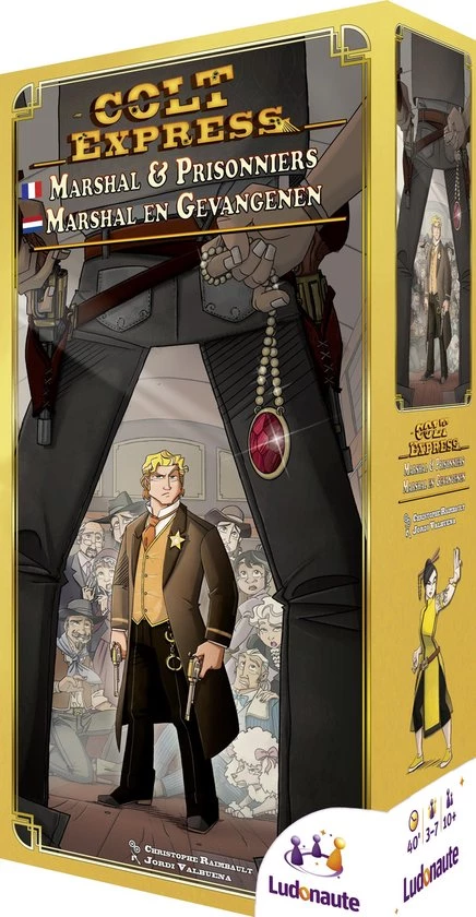 Ludonaute Colt Express - Uitbreiding 2 Marshal & Gevangenen - Bordspel 3 Ludonaute Colt Express - Uitbreiding 2 Marshal & Gevangenen - Bordspel