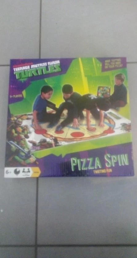 Nickelodeon Turtles Twist Fun: Pizza Spin Twister Speelmat 5 Nickelodeon Turtles Twist Fun: Pizza Spin Twister Speelmat - Afbeelding 3