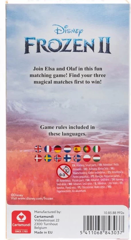 Shuffle Frozen 2 Kaartspel - 2 Mini-figuurtjes (Elsa En Olaf) 7 Shuffle Frozen 2 Kaartspel - 2 Mini-figuurtjes (Elsa En Olaf) - Afbeelding 5