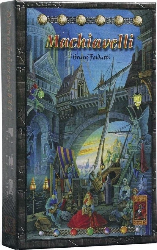 Next Move Games & 999 Games Spellenbundel - 2 Stuks - Azul NL/FR & Machiavelli 6 Next Move Games & 999 Games Spellenbundel - 2 Stuks - Azul NL/FR & Machiavelli - Afbeelding 4