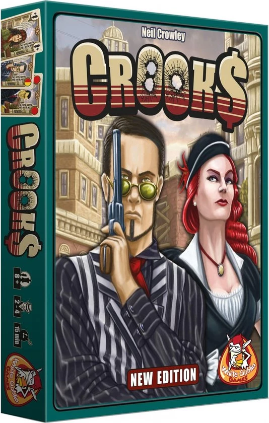 White Goblin Games Crooks - Gezelschapsspel 3 White Goblin Games Crooks - Gezelschapsspel