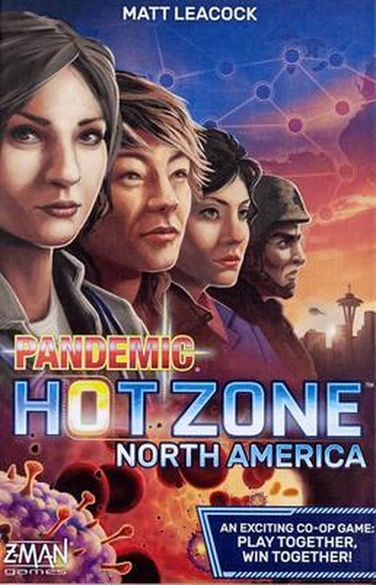 Z-Man Games Pandemic Hot Zone North America 10 Z-Man Games Pandemic Hot Zone North America - Afbeelding 8