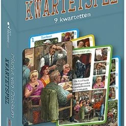 Art Revisited Kwartetspel Marius Van Dokkum - 9 Kwartetten - Klein Doosje