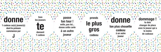 Hilares - Le Jeu Des Cadeaux Hilares - Pakjesspel - Sinterklaasspel - Franstalig 7 Hilares - Le Jeu Des Cadeaux Hilares - Pakjesspel - Sinterklaasspel - Franstalig - Afbeelding 5