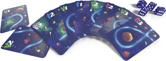 Gam'inBIZ Alien Getaway - Kaartspel Voor 1-4 Spelers - Met Tinnen Speelfiguur 7 Gam'inBIZ Alien Getaway - Kaartspel Voor 1-4 Spelers - Met Tinnen Speelfiguur - Afbeelding 5