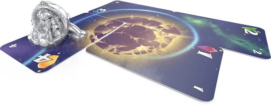 Gam'inBIZ Alien Getaway - Kaartspel Voor 1-4 Spelers - Met Tinnen Speelfiguur 8 Gam'inBIZ Alien Getaway - Kaartspel Voor 1-4 Spelers - Met Tinnen Speelfiguur - Afbeelding 6