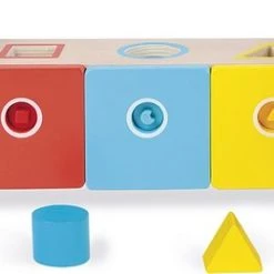 Janod Essential - Vormensorteerder Met Sleutels