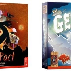 Spellen-Voor-Volwassenen Winkel 12 999 Games Spellenbundel - Kaartspel - 2 Stuks - De Weerwolven Van Wakkerdam: Het Pact & Vlotte Geesten