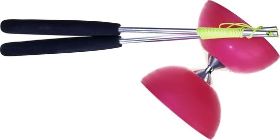 Acrobat Diabolo 105 Rubber Aluminium 12 X 10,5 Cm Roze 3 Acrobat Diabolo 105 Rubber Aluminium 12 X 10,5 Cm Roze