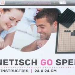 Longfield Go Reis Spel, Magnetisch, Opklapbaar. Afm. 24 X 24 Cm