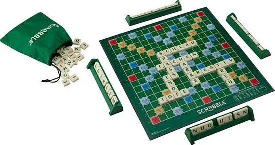 Mattel Games SCRABBLE ORIGINAL GERMAN 4 Mattel Games SCRABBLE ORIGINAL GERMAN - Afbeelding 2