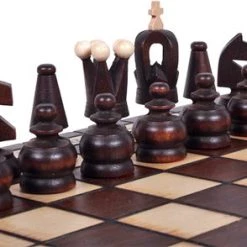 Chess The Game - Reisformaat Schaakspel - Compact Houten Schaakset - Inklapbaar - Bestseller!! -Spellen-Voor-Volwassenen Winkel 550x294