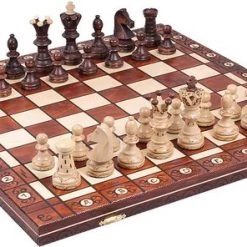 Chess The Game - Decoratief Schaakspel - GROOT Luxe Houten Schaakbord Met Decoratieve Schaakstukken - Bestseller!! 22 Chess The Game - Decoratief Schaakspel - GROOT Luxe Houten Schaakbord Met Decoratieve Schaakstukken - Bestseller!! -Spellen-Voor-Volwassenen Winkel 550x296 2