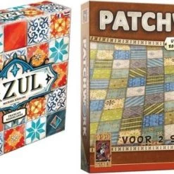 Next Move Games & 999 Games Spellenbundel - 2 Stuks - Azul NL/FR & Patchwork