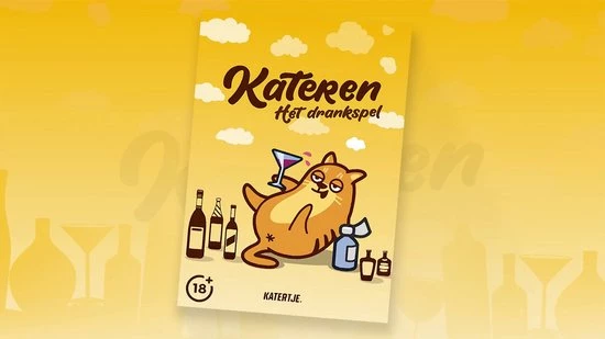 KATERTJE KATEREN - Drankspel Feestpakket - Orginial + Kerst Editie + Feestbeesten Editie - Partygame - Partyspel - Kaartspel 4 KATERTJE KATEREN - Drankspel Feestpakket - Orginial + Kerst Editie + Feestbeesten Editie - Partygame - Partyspel - Kaartspel - Afbeelding 2