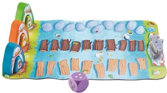 Haba Mijn Eerste Spellen - Hup, Kleine Pingu N, Hup! 301844 4 Haba Mijn Eerste Spellen - Hup, Kleine Pingu N, Hup! 301844 - Afbeelding 2