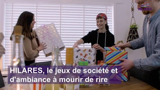 Hilares - Le Jeu Des Cadeaux Hilares - Pakjesspel - Sinterklaasspel - Franstalig 4 Hilares - Le Jeu Des Cadeaux Hilares - Pakjesspel - Sinterklaasspel - Franstalig - Afbeelding 2