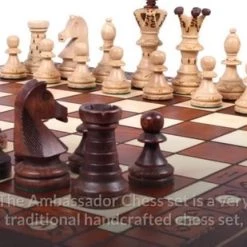 Chess The Game - Decoratief Schaakspel - GROOT Luxe Houten Schaakbord Met Decoratieve Schaakstukken - Bestseller!! 14 Chess The Game - Decoratief Schaakspel - GROOT Luxe Houten Schaakbord Met Decoratieve Schaakstukken - Bestseller!! -Spellen-Voor-Volwassenen Winkel 550x309 82