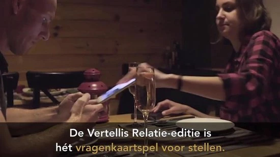 Vertellis Relatie Editie - Gespreksstarters - Relatiespel Voor Alle Liefdesrelaties, Ultiem Relatie Cadeau, Gesprekskaarten, Vragenspel Met Kaarten 4 Vertellis Relatie Editie - Gespreksstarters - Relatiespel Voor Alle Liefdesrelaties, Ultiem Relatie Cadeau, Gesprekskaarten, Vragenspel Met Kaarten - Afbeelding 2