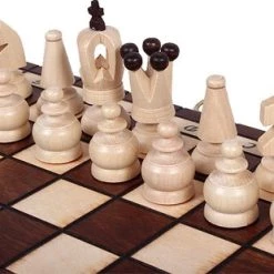 Chess The Game - Reisformaat Schaakspel - Compact Houten Schaakset - Inklapbaar - Bestseller!! -Spellen-Voor-Volwassenen Winkel 550x310 5