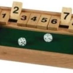 Goki Dobbelspel: SHUT The BOX, 25x17.5x2cm, Hout, 6+ -Spellen-Voor-Volwassenen Winkel 550x311 4