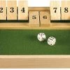 Merkloos Longfield Dobbelspel Shut The Box 28x20 Cm - Speelgoed - Spellen 2 Merkloos Longfield Dobbelspel Shut The Box 28x20 Cm - Speelgoed - Spellen -Spellen-Voor-Volwassenen Winkel 550x321