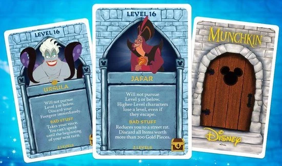 Usaopoly Munchkin - Card Game Disney 4 Usaopoly Munchkin - Card Game Disney - Afbeelding 2