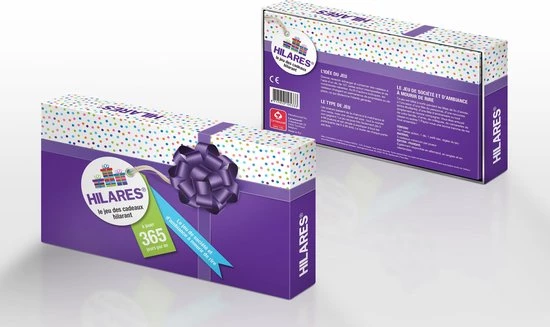 Hilares - Le Jeu Des Cadeaux Hilares - Pakjesspel - Sinterklaasspel - Franstalig 6 Hilares - Le Jeu Des Cadeaux Hilares - Pakjesspel - Sinterklaasspel - Franstalig - Afbeelding 4