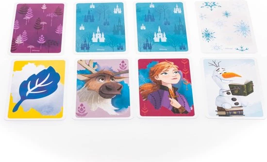 Shuffle Frozen 2 Kaartspel - 2 Mini-figuurtjes (Elsa En Olaf) 4 Shuffle Frozen 2 Kaartspel - 2 Mini-figuurtjes (Elsa En Olaf) - Afbeelding 2