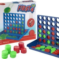 Grafix 4 To Score | 4 Op 1 Rij | Denkspel - Educatiefspel | Spel Voor Kinderen En Volwassenen