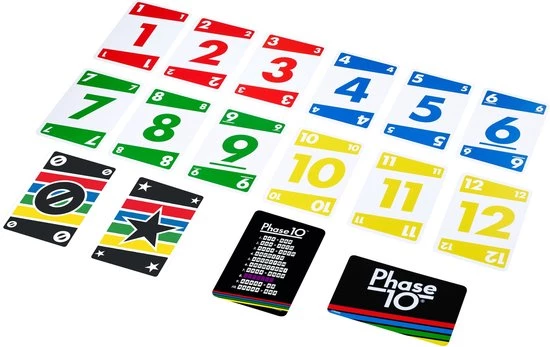 Phase 10 - Mattel Games - Kaartspel 6 Phase 10 - Mattel Games - Kaartspel - Afbeelding 4