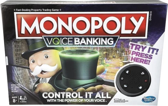 Monopoly Voice Banking - Elektronisch Bordspel 5 Monopoly Voice Banking - Elektronisch Bordspel - Afbeelding 3