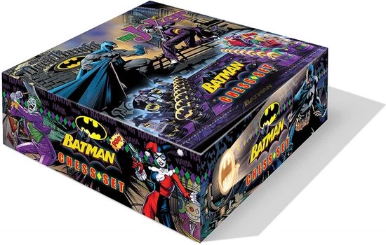DC Comics Schaakset Batman "Dark Knight Vs Joker" 4 DC Comics Schaakset Batman "Dark Knight Vs Joker" - Afbeelding 2