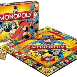 Monopoly DC Comics Retro Editie - Bordspel -Spellen-Voor-Volwassenen Winkel 550x360 1