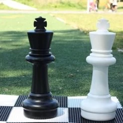 New Schaakstuk, Koning 64 Cm, Zwart