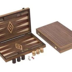New Walnoothout Backgammon - Rode Inleg, 48 X 60 X 4 X 8 Cm 18 New Walnoothout Backgammon - Rode Inleg, 48 X 60 X 4 X 8 Cm -Spellen-Voor-Volwassenen Winkel 550x366 50