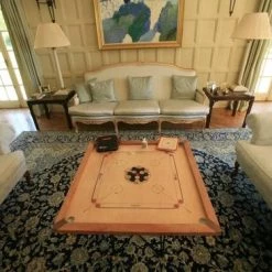 New Carrom, ECO Hardhout, Compact - Carrom Spel -Spellen-Voor-Volwassenen Winkel 550x366 56