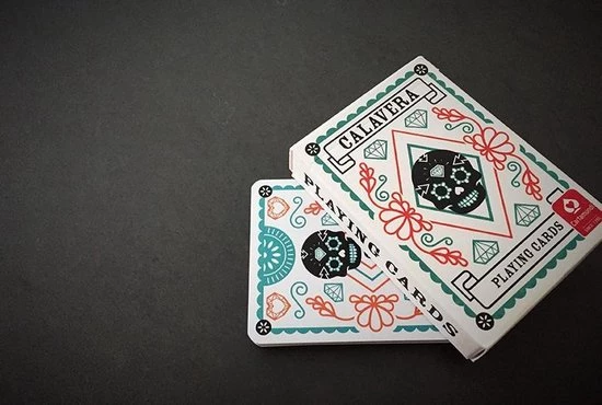 Cartamundi Calavera, El Dia De Los Muertos Poker 5 Cartamundi Calavera, El Dia De Los Muertos Poker - Afbeelding 3