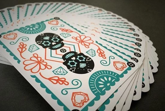 Cartamundi Calavera, El Dia De Los Muertos Poker 6 Cartamundi Calavera, El Dia De Los Muertos Poker - Afbeelding 4