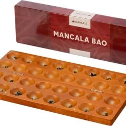 Navaris Mankala Houten Bordspel - Spel Voor Kinderen Vanaf 6 Jaar - Kalaha Strategiespel Voor Twee Spelers - 44 X 25 X 2 Cm -Spellen-Voor-Volwassenen Winkel 550x373 4