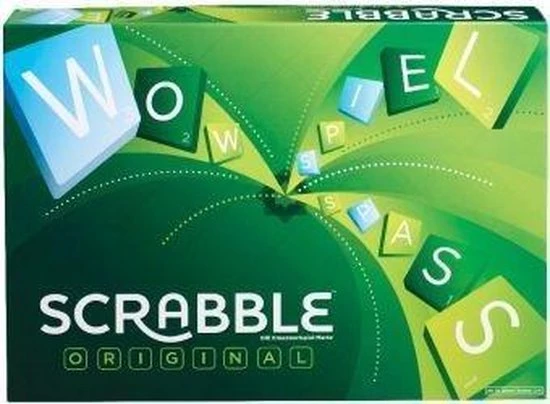 Mattel Games SCRABBLE ORIGINAL GERMAN 5 Mattel Games SCRABBLE ORIGINAL GERMAN - Afbeelding 3