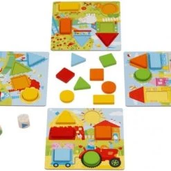 Goki Kleuren Dobbelspel Vormen