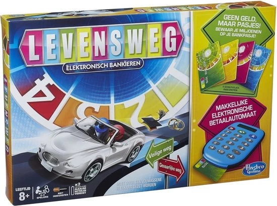 Hasbro Gaming Levensweg Elektronisch Bankieren - Bordspel 3 Hasbro Gaming Levensweg Elektronisch Bankieren - Bordspel