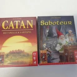 999 Games Catan Het Snelle Kaartspel + Saboteur Kaartspel Pakket