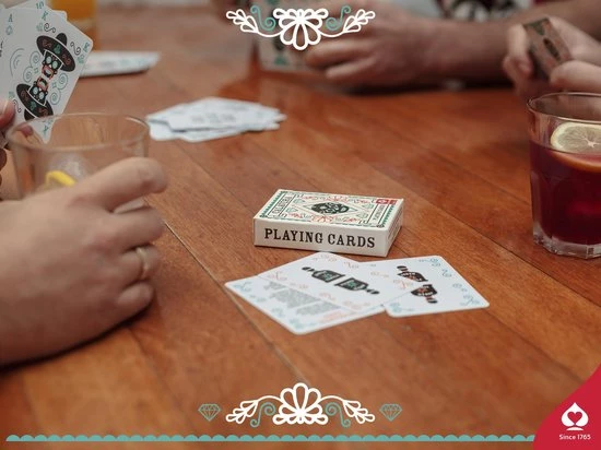 Cartamundi Calavera, El Dia De Los Muertos Poker 4 Cartamundi Calavera, El Dia De Los Muertos Poker - Afbeelding 2