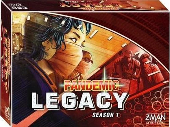 Z-Man Games Pandemic Legacy Red - Season 1 - Engelstalig Bordspel 5 Z-Man Games Pandemic Legacy Red - Season 1 - Engelstalig Bordspel - Afbeelding 3