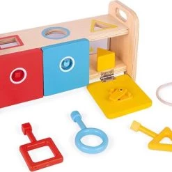 Janod Essential - Vormensorteerder Met Sleutels 16 Janod Essential - Vormensorteerder Met Sleutels -Spellen-Voor-Volwassenen Winkel 550x412 40