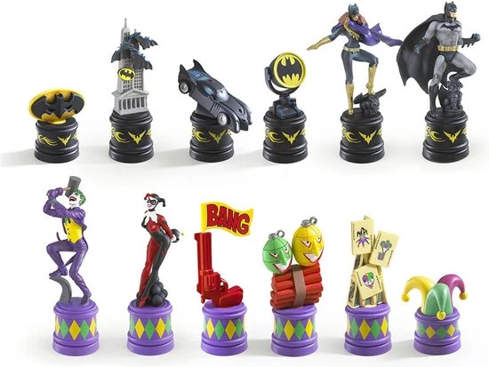 DC Comics Schaakset Batman "Dark Knight Vs Joker" 5 DC Comics Schaakset Batman "Dark Knight Vs Joker" - Afbeelding 3