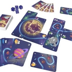Gam'inBIZ Alien Getaway - Kaartspel Voor 1-4 Spelers - Met Tinnen Speelfiguur 11 Gam'inBIZ Alien Getaway - Kaartspel Voor 1-4 Spelers - Met Tinnen Speelfiguur -Spellen-Voor-Volwassenen Winkel 550x413 5